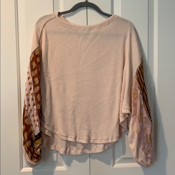 Free People Blossom Thermal Top in Rose - Picture 4 of 5
